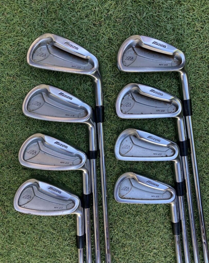 MIZUNO MX23 IRONS / 3-PW / STIFF FLEX 